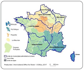 bassins hydrographiques français