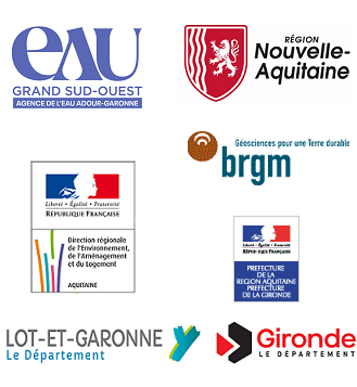 Les partenaires du projet SIGES Aquitaine