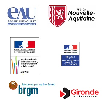 Les partenaires du projet SIGES Aquitaine